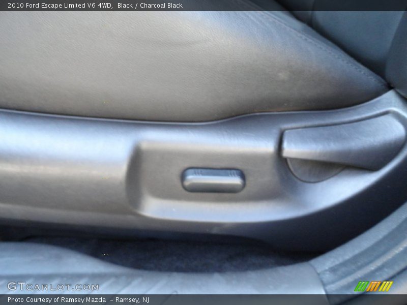 Black / Charcoal Black 2010 Ford Escape Limited V6 4WD