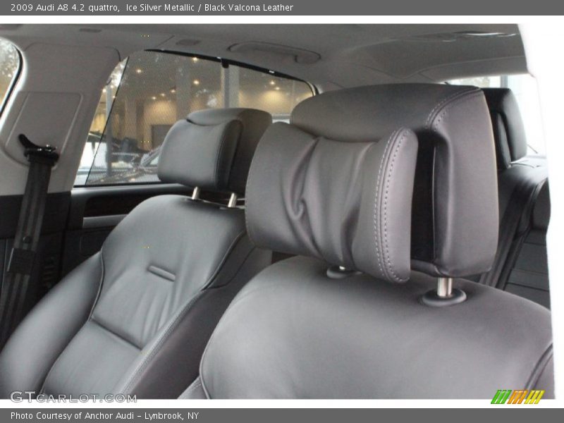  2009 A8 4.2 quattro Black Valcona Leather Interior