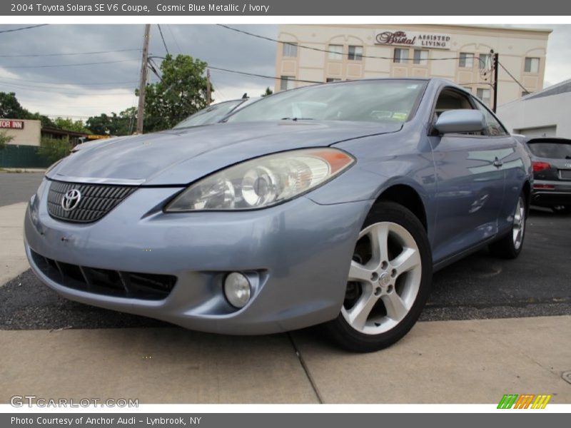 Cosmic Blue Metallic / Ivory 2004 Toyota Solara SE V6 Coupe
