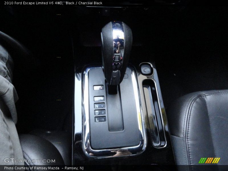 Black / Charcoal Black 2010 Ford Escape Limited V6 4WD