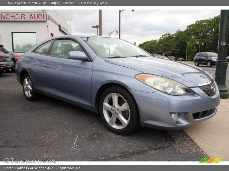Cosmic Blue Metallic / Ivory 2004 Toyota Solara SE V6 Coupe