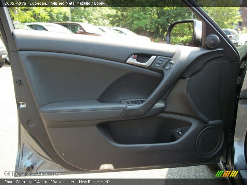 Polished Metal Metallic / Ebony 2009 Acura TSX Sedan