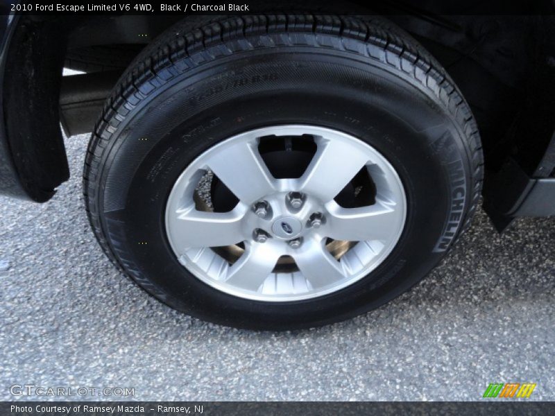 Black / Charcoal Black 2010 Ford Escape Limited V6 4WD