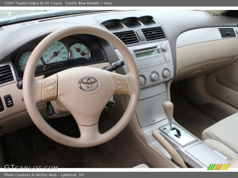 Cosmic Blue Metallic / Ivory 2004 Toyota Solara SE V6 Coupe