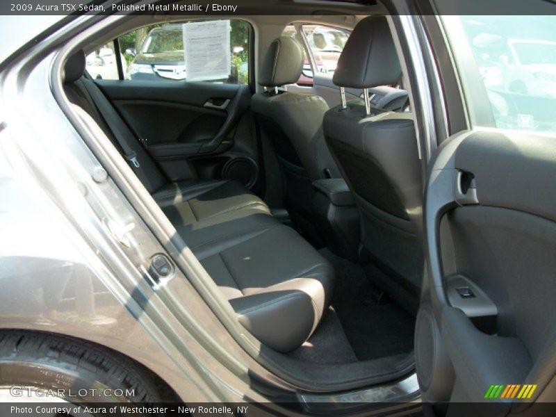 Polished Metal Metallic / Ebony 2009 Acura TSX Sedan