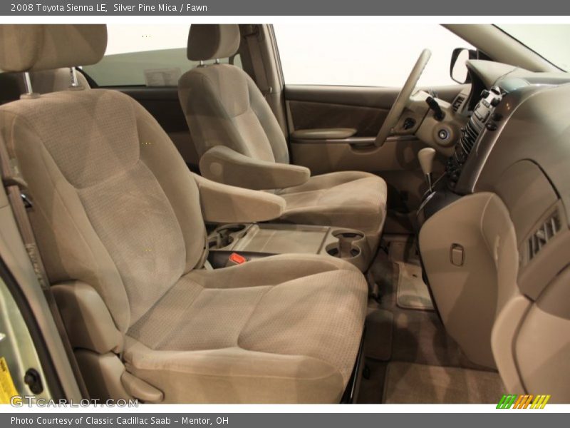 Silver Pine Mica / Fawn 2008 Toyota Sienna LE