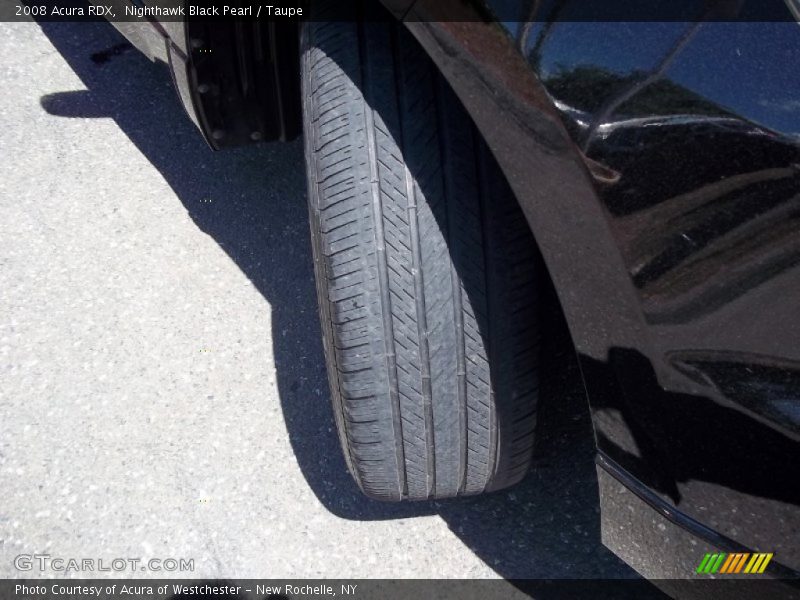 Nighthawk Black Pearl / Taupe 2008 Acura RDX