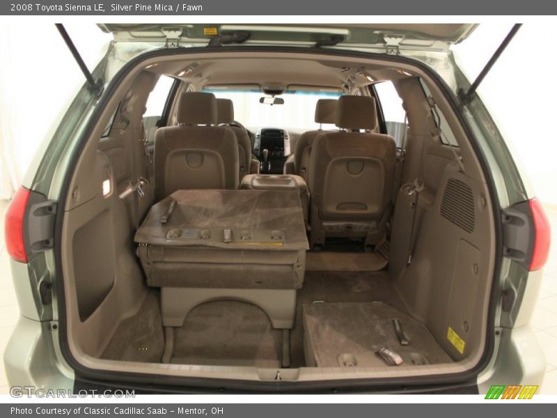 Silver Pine Mica / Fawn 2008 Toyota Sienna LE