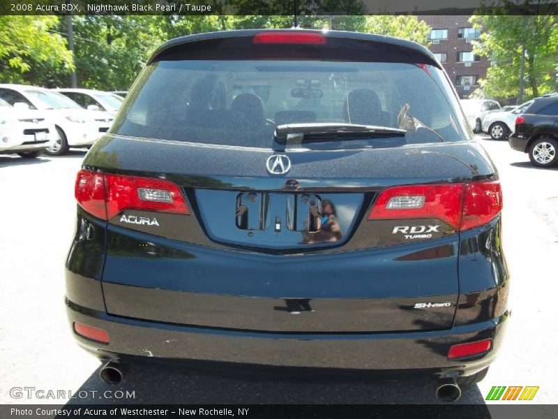 Nighthawk Black Pearl / Taupe 2008 Acura RDX