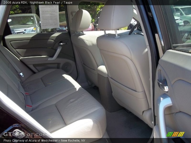 Nighthawk Black Pearl / Taupe 2008 Acura RDX