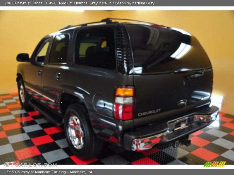 Medium Charcoal Gray Metallic / Graphite/Medium Gray 2001 Chevrolet Tahoe LT 4x4