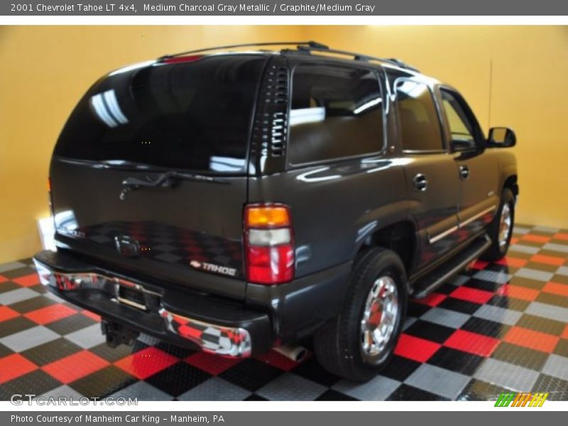 Medium Charcoal Gray Metallic / Graphite/Medium Gray 2001 Chevrolet Tahoe LT 4x4