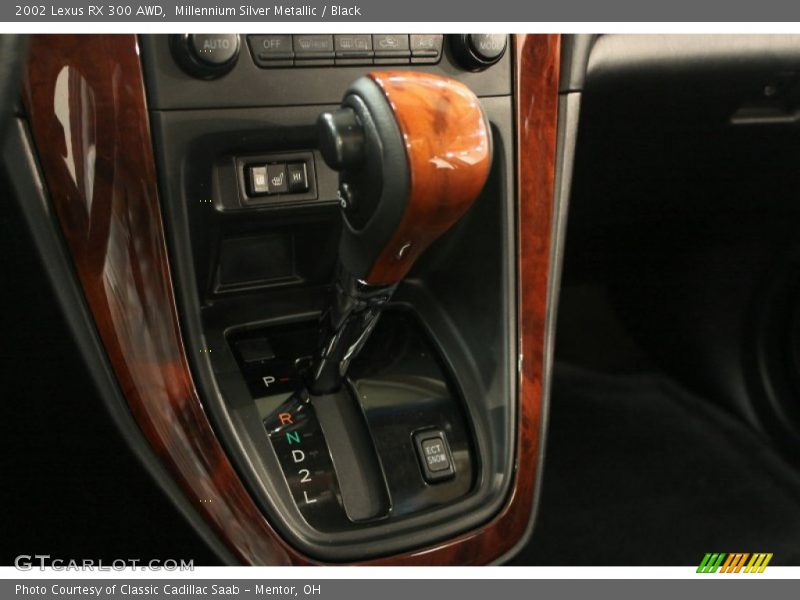 Millennium Silver Metallic / Black 2002 Lexus RX 300 AWD