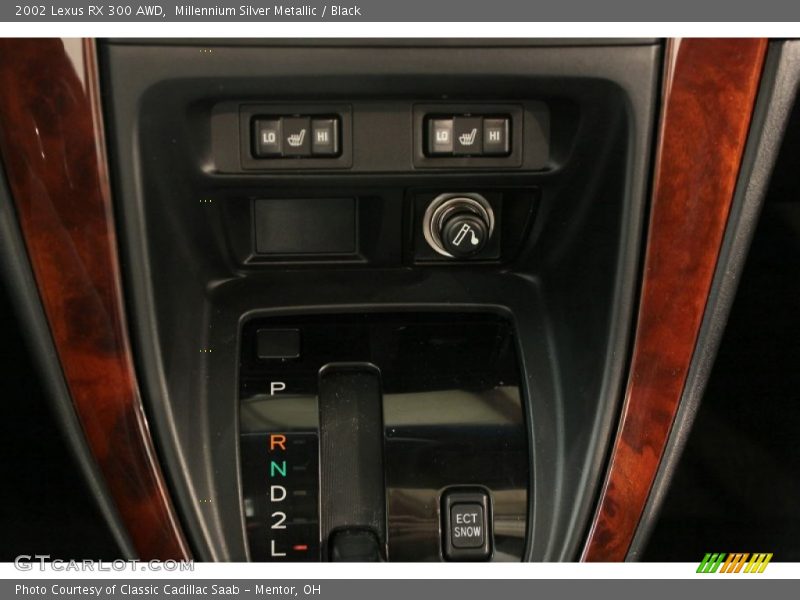 Millennium Silver Metallic / Black 2002 Lexus RX 300 AWD