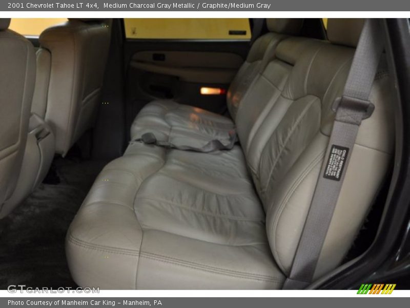 Medium Charcoal Gray Metallic / Graphite/Medium Gray 2001 Chevrolet Tahoe LT 4x4
