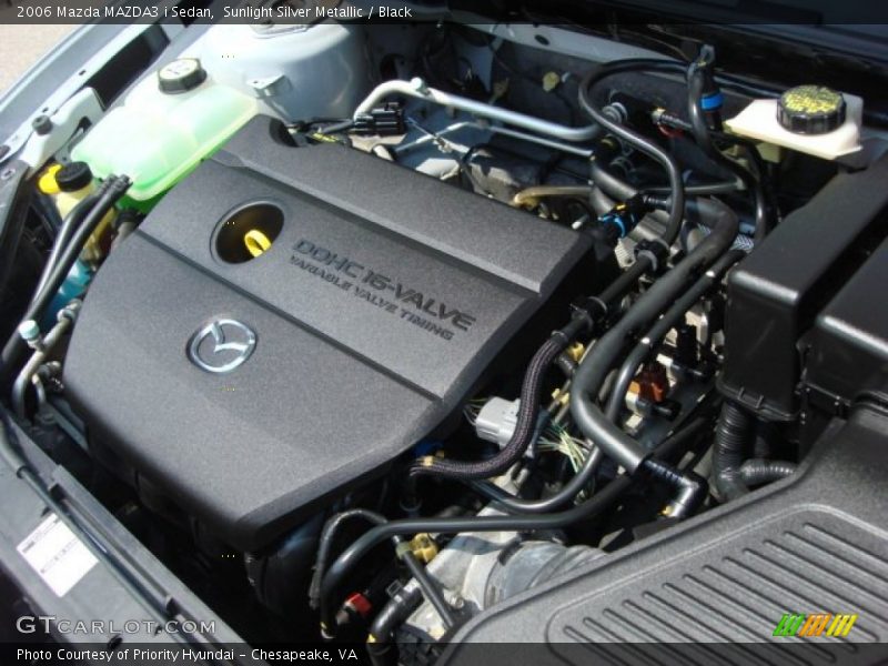  2006 MAZDA3 i Sedan Engine - 2.0L DOHC 16V Inline 4 Cylinder