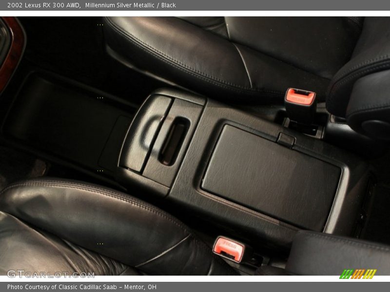 Millennium Silver Metallic / Black 2002 Lexus RX 300 AWD