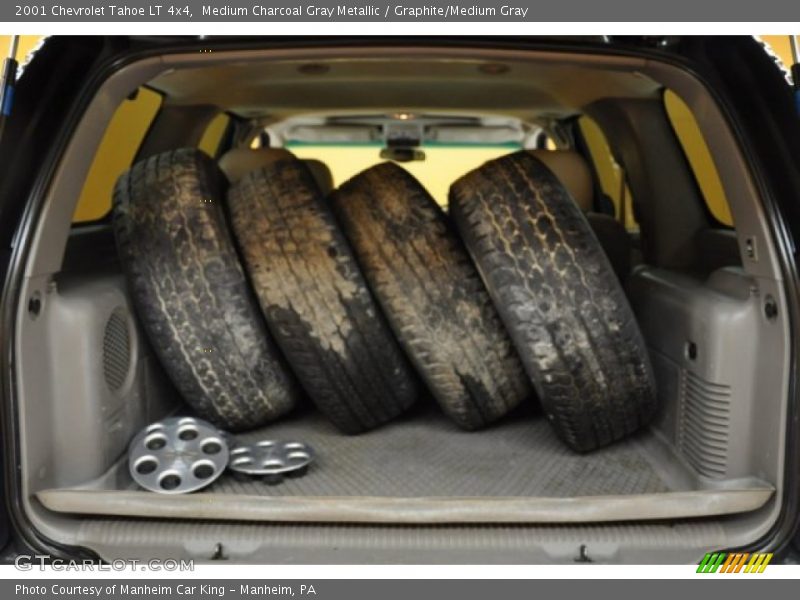Medium Charcoal Gray Metallic / Graphite/Medium Gray 2001 Chevrolet Tahoe LT 4x4