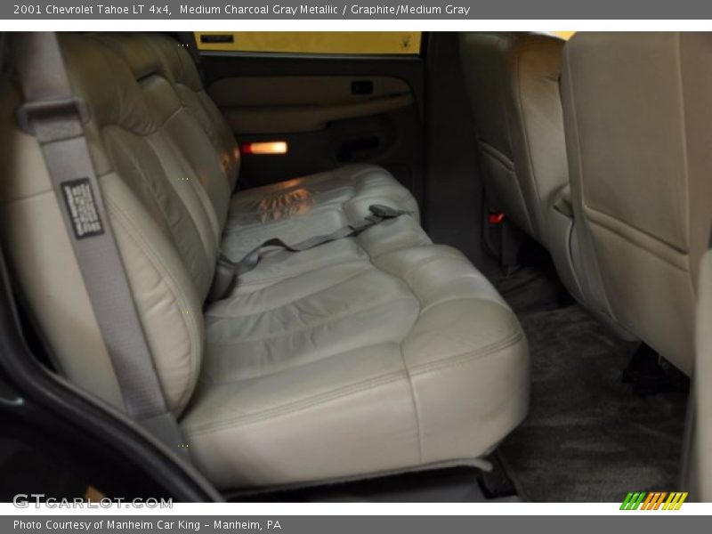 Medium Charcoal Gray Metallic / Graphite/Medium Gray 2001 Chevrolet Tahoe LT 4x4