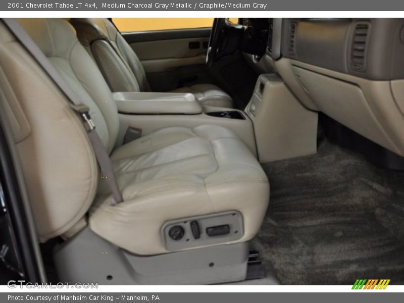 Medium Charcoal Gray Metallic / Graphite/Medium Gray 2001 Chevrolet Tahoe LT 4x4