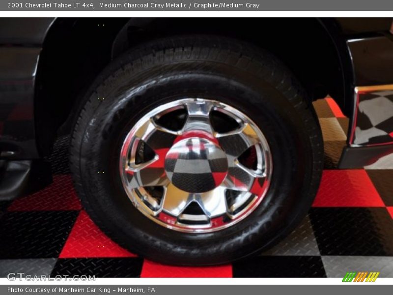 Medium Charcoal Gray Metallic / Graphite/Medium Gray 2001 Chevrolet Tahoe LT 4x4