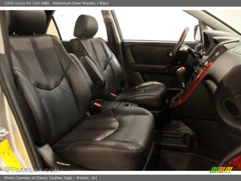 Millennium Silver Metallic / Black 2002 Lexus RX 300 AWD