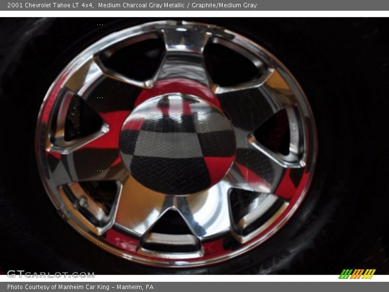 Medium Charcoal Gray Metallic / Graphite/Medium Gray 2001 Chevrolet Tahoe LT 4x4