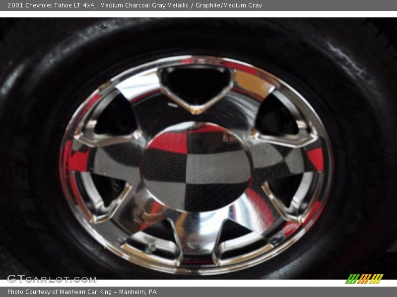 Medium Charcoal Gray Metallic / Graphite/Medium Gray 2001 Chevrolet Tahoe LT 4x4