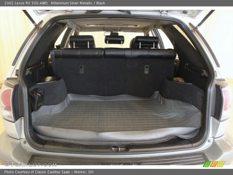 Millennium Silver Metallic / Black 2002 Lexus RX 300 AWD