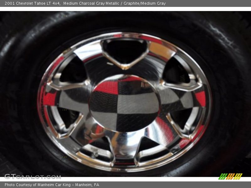 Medium Charcoal Gray Metallic / Graphite/Medium Gray 2001 Chevrolet Tahoe LT 4x4