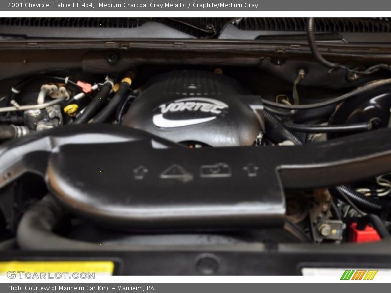 Medium Charcoal Gray Metallic / Graphite/Medium Gray 2001 Chevrolet Tahoe LT 4x4