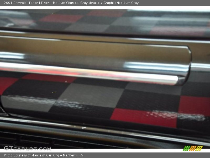 Medium Charcoal Gray Metallic / Graphite/Medium Gray 2001 Chevrolet Tahoe LT 4x4