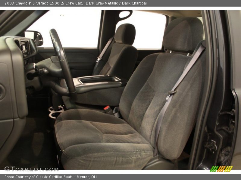  2003 Silverado 1500 LS Crew Cab Dark Charcoal Interior
