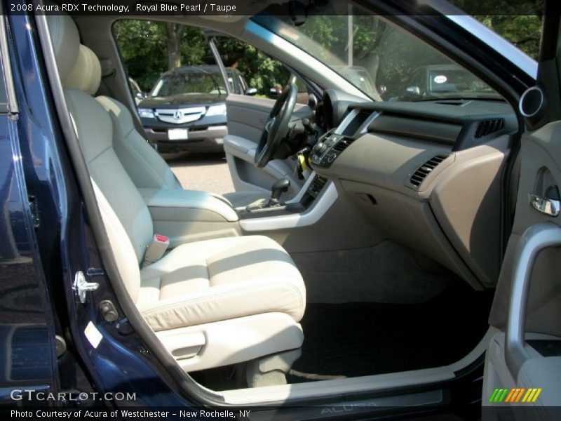 Royal Blue Pearl / Taupe 2008 Acura RDX Technology