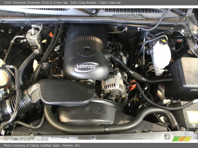  2003 Silverado 1500 LS Crew Cab Engine - 6.0 Liter OHV 16-Valve Vortec V8