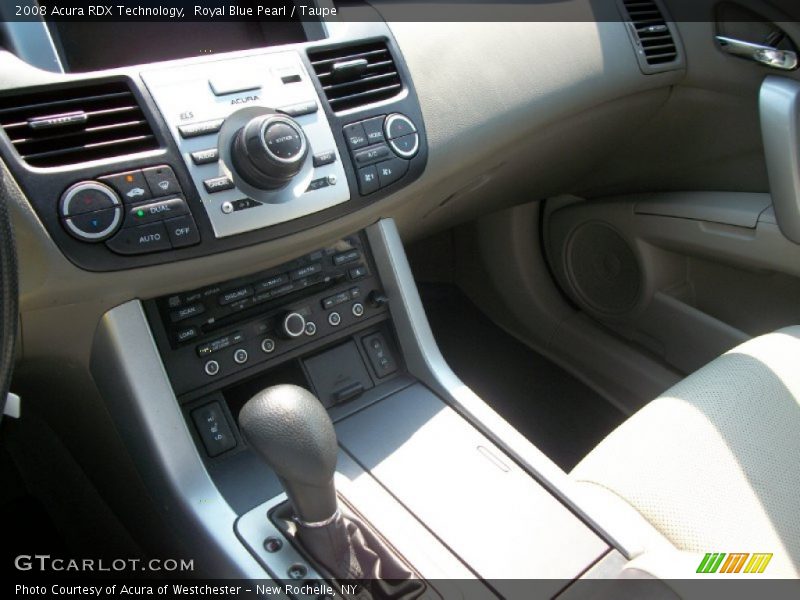 Royal Blue Pearl / Taupe 2008 Acura RDX Technology