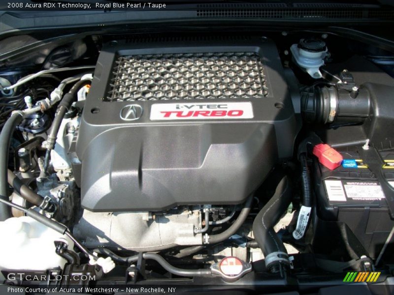 Royal Blue Pearl / Taupe 2008 Acura RDX Technology