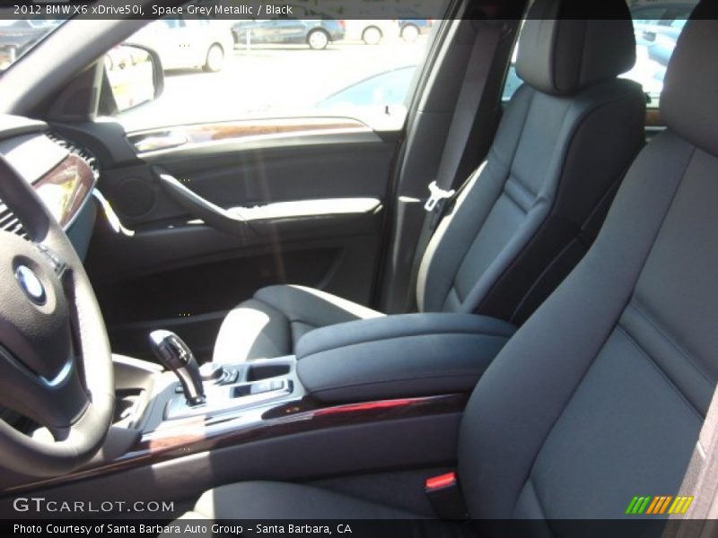 Space Grey Metallic / Black 2012 BMW X6 xDrive50i