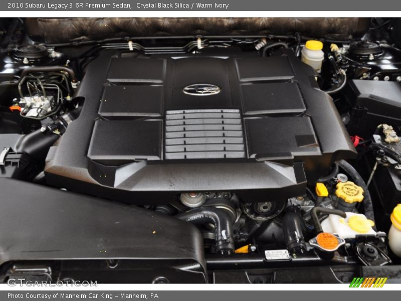 Crystal Black Silica / Warm Ivory 2010 Subaru Legacy 3.6R Premium Sedan