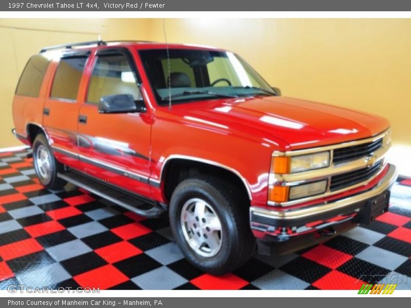 Victory Red / Pewter 1997 Chevrolet Tahoe LT 4x4