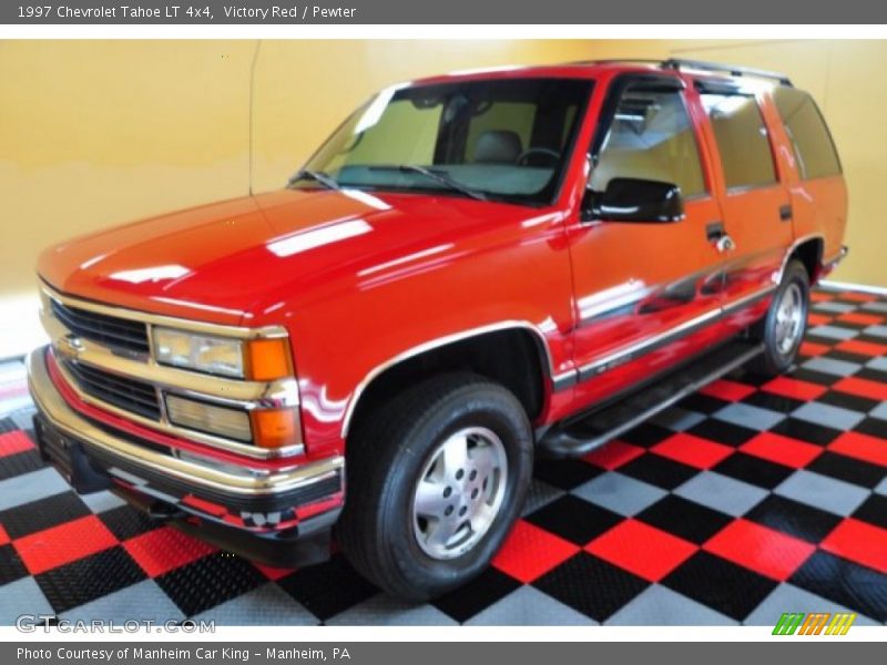 Victory Red / Pewter 1997 Chevrolet Tahoe LT 4x4