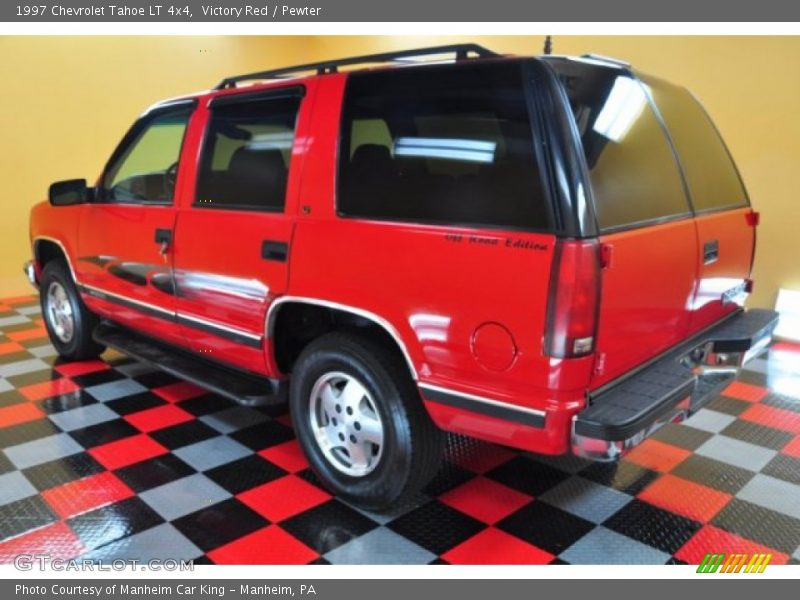 Victory Red / Pewter 1997 Chevrolet Tahoe LT 4x4