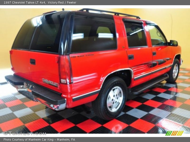 Victory Red / Pewter 1997 Chevrolet Tahoe LT 4x4