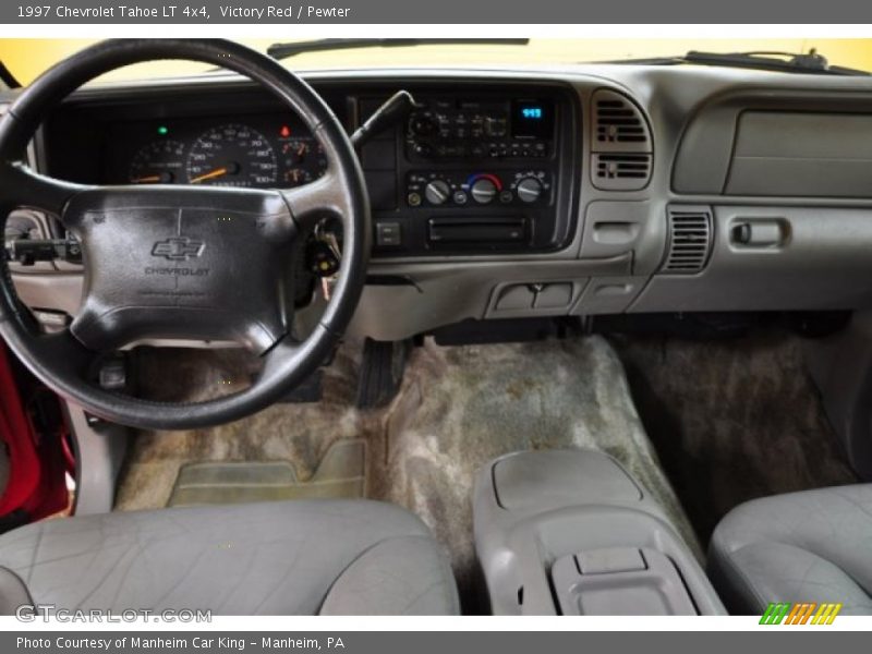 Victory Red / Pewter 1997 Chevrolet Tahoe LT 4x4