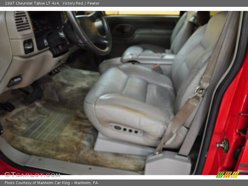 Victory Red / Pewter 1997 Chevrolet Tahoe LT 4x4