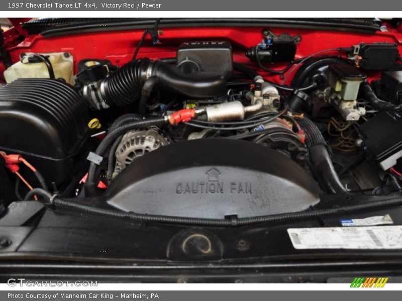 Victory Red / Pewter 1997 Chevrolet Tahoe LT 4x4