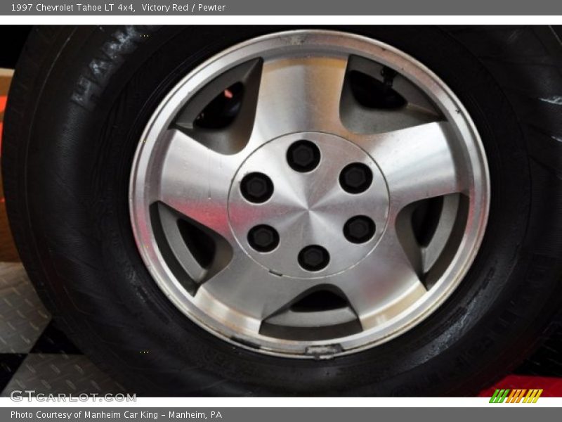 Victory Red / Pewter 1997 Chevrolet Tahoe LT 4x4