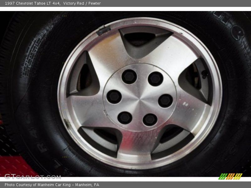 Victory Red / Pewter 1997 Chevrolet Tahoe LT 4x4