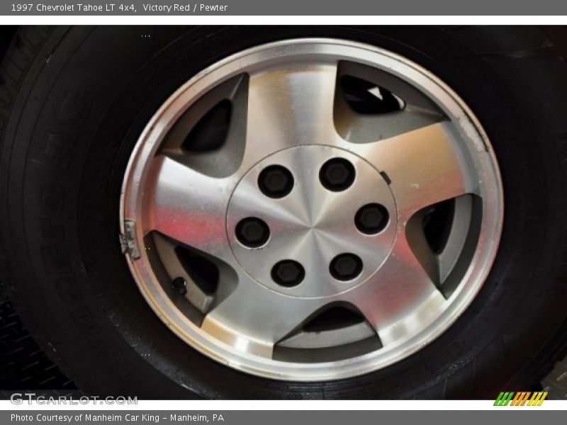Victory Red / Pewter 1997 Chevrolet Tahoe LT 4x4