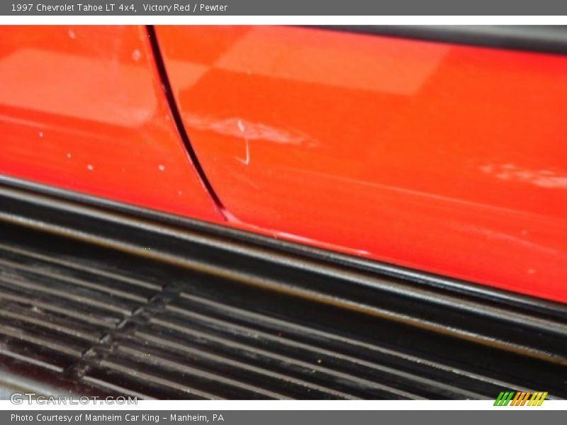 Victory Red / Pewter 1997 Chevrolet Tahoe LT 4x4